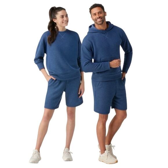 Smartwool Recycled Terry Short Dark Denim Size XS NWT - Picture 9 of 9